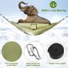 Camping Hammock with Mosquito Net, Portable Double Parachute Hammock