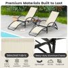 2-in-1 Outdoor Rocking Chair with Adjustable Backrest