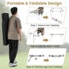 Folding Camping Table Picnic Table with Storage Bag and Waterproof Desktop