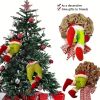 Christmas Thief Wreath Front Door Decoration – Indoor & Outdoor Holiday Wreath