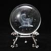 Crystal Ball Art Decoration – Romantic Gift & Tabletop Display Accent