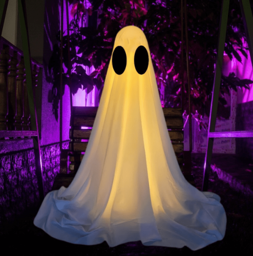 Halloween Decorations Outdoor, Spooky Ghost Halloween Decor for Front Porch Yard