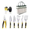 Garden Tool Set for Planting, Soil Loosening, Weeding & Gardening