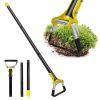 Adjustable Garden Hoe Stirrup Hula Hoe Weeder Cultivator Tool