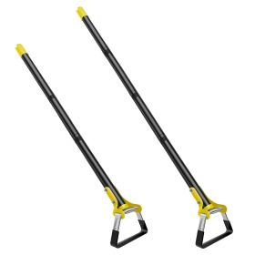 Adjustable Garden Hoe Stirrup Hula Hoe Weeder Cultivator Tool (Length: 154cm/60.63in)