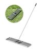Lawn Leveling Rake with 67" Long Handle for Yard & Garden