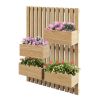 Wall-Mounted Garden Trellis Planter Box for Balcony