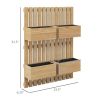 Wall-Mounted Garden Trellis Planter Box for Balcony