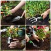Garden Tools Set for Pruning, Digging & Weeding