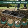 Lawn Leveling Rake with 67" Long Handle for Yard & Garden