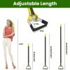 Adjustable Garden Hoe Stirrup Hula Hoe Weeder Cultivator Tool