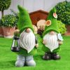 Gnome Night Solar Light – Fairy Garden Statue with Automatic Dusk Sensor