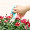 Stainless Steel Floral Garden Shears with Ergonomic Handle