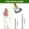 Adjustable Garden Hoe Stirrup Hula Hoe Weeder Cultivator Tool