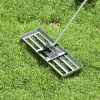 Lawn Leveling Rake with 67" Long Handle for Yard & Garden