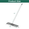 Lawn Leveling Rake with 67" Long Handle for Yard & Garden