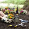 Garden Tool Set for Planting, Soil Loosening, Weeding & Gardening