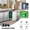 Outdoor Kitchen Drawer Combo – 304 Stainless Steel BBQ Triple Drawer & Trash Drawer for BBQ Island