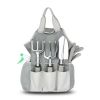 Garden Tool Set for Planting, Soil Loosening, Weeding & Gardening