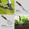 Garden Tool Set for Planting, Soil Loosening, Weeding & Gardening